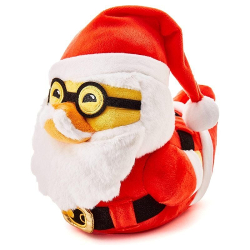 Peluche Pato de goma Santa Claus 23cm