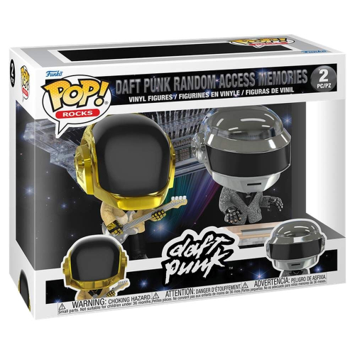 Blister 2 figuras POP Daft Punk Random Access Memories