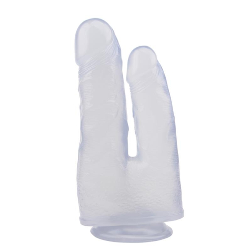 Dildo Doble 7.9 - 23cm Transparente