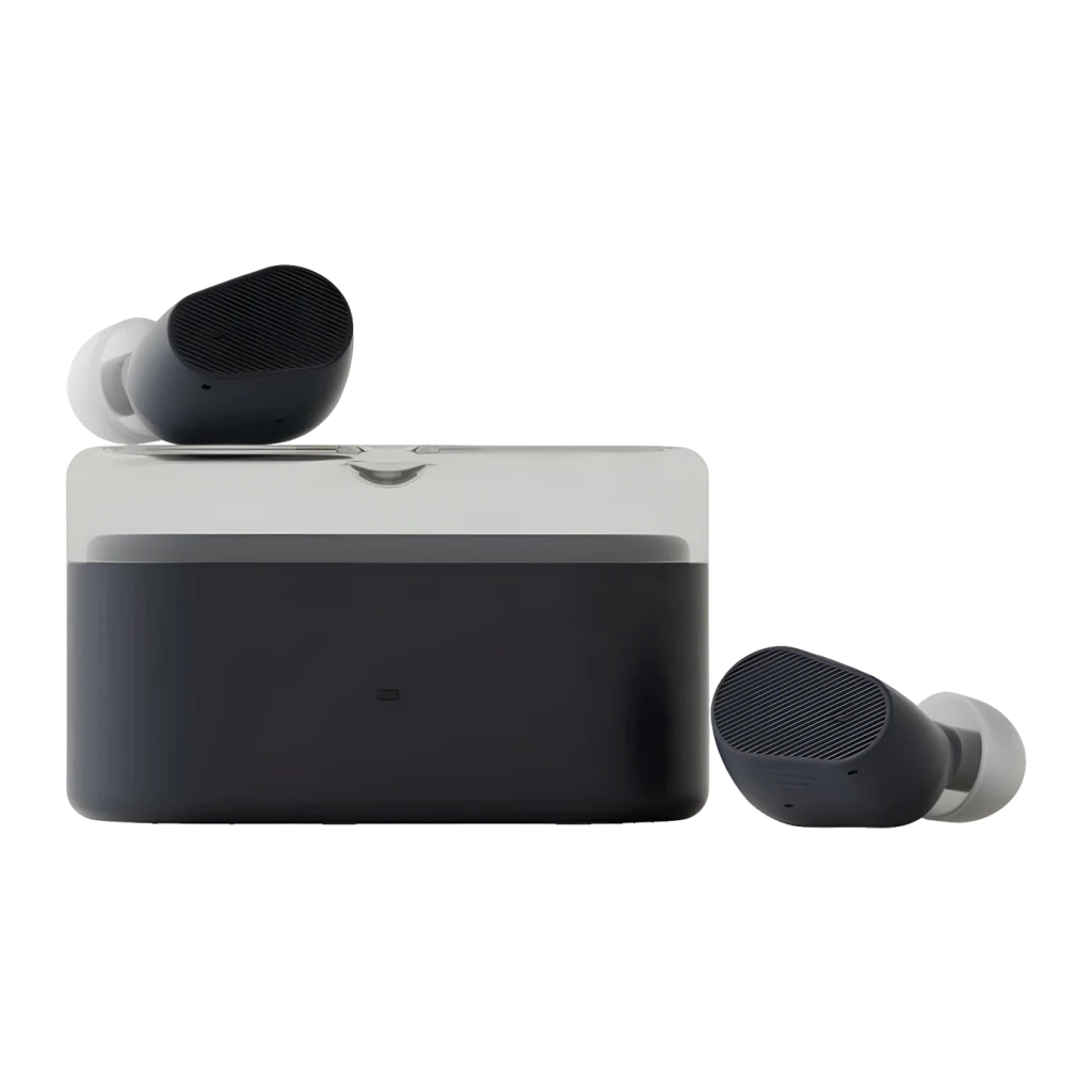 Auriculares Moondrop Pudding Cancelamento de Ruído Ativo TWS Bluetooth 6.0 Preto