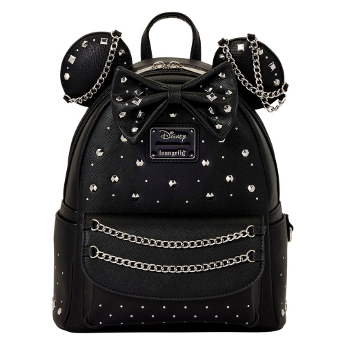 Mochila Studs &Chains Minnie Disney Loungefly 26cm