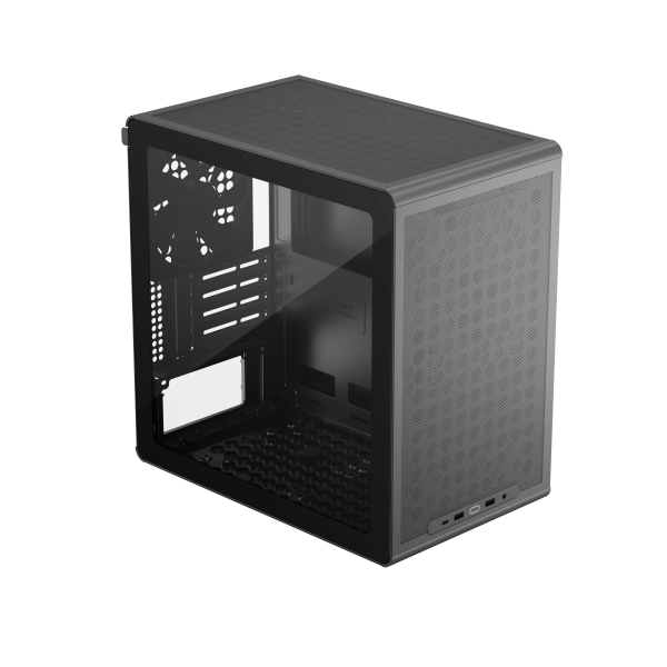 Caixa Micro-ATX Cooler Master Qube Q300L Preto