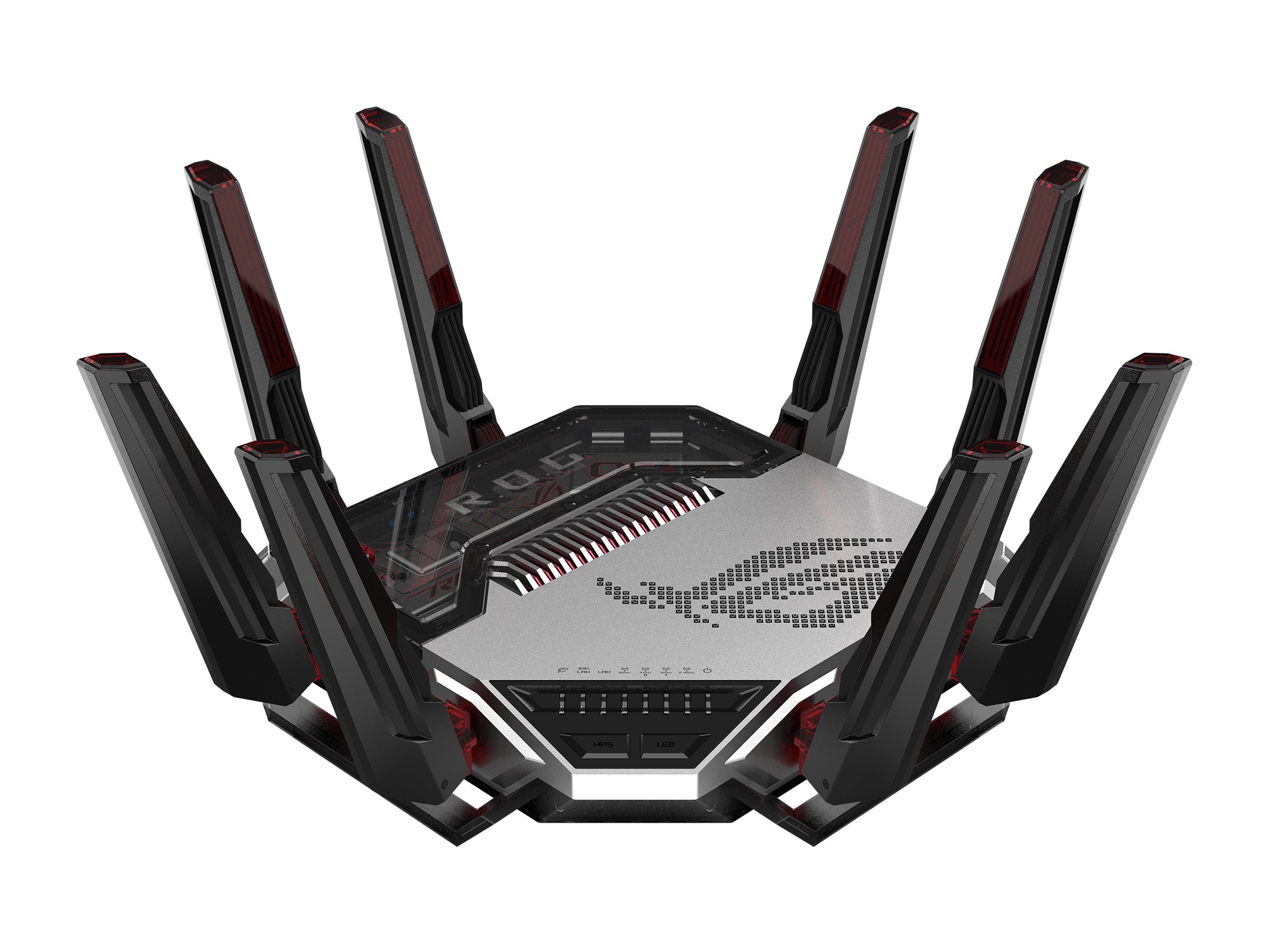 ASUS ROG Rapture GT-BN98 Quad-Band WiFi 8 802.11bn Gaming Router 320MHz bandwidth &4096-QAM dual 10G ports backup WAN