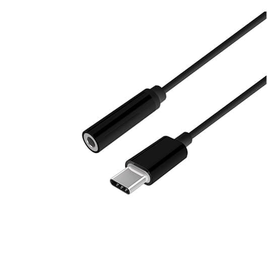 ADAPTADOR USB-C M A JACK 3.5 F AISENS 15CM