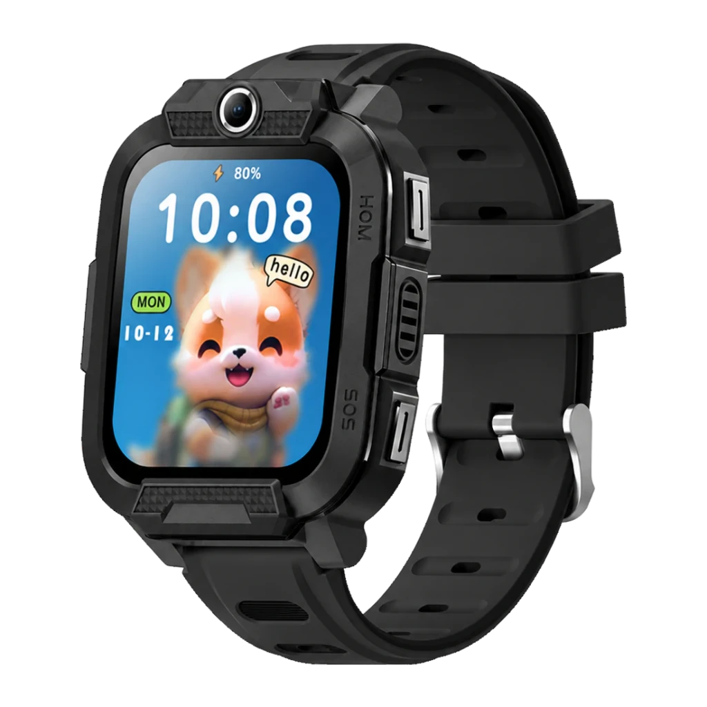 T89 Kids Smart Watch Preto IP67 Chamadas Bluetooth 15 dias