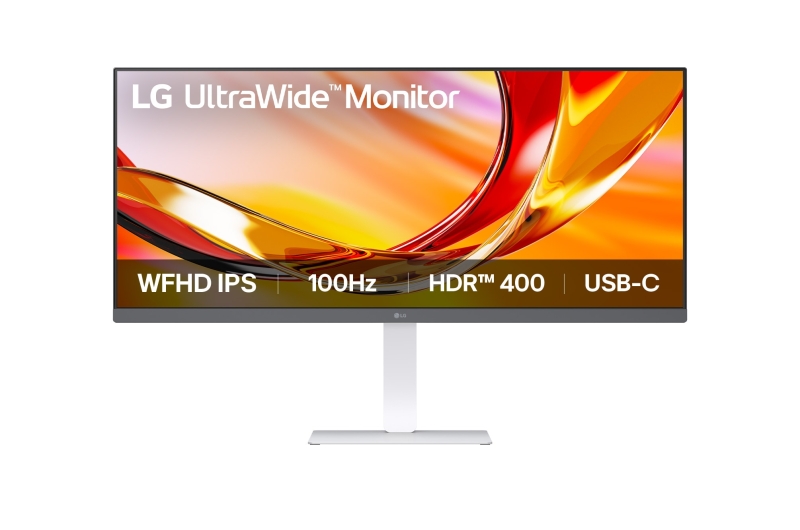 Monitor 34"IPS LG 234BF550B-W UltraWide WFHD 100Hz Branco