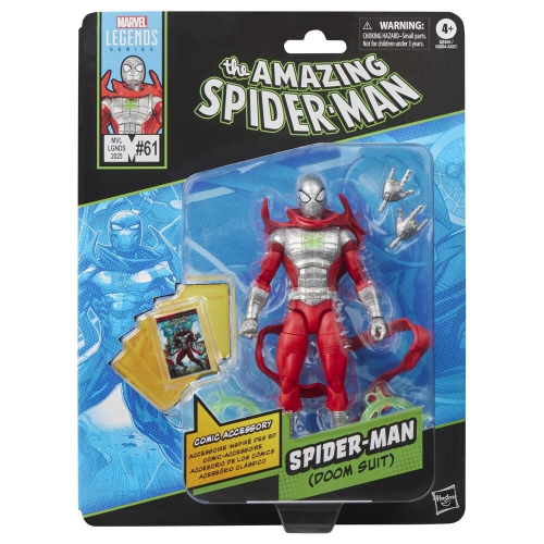 Figura Spiderman Doom Suit The Amazing Spider-Man Marvel Legends Series 15cm
