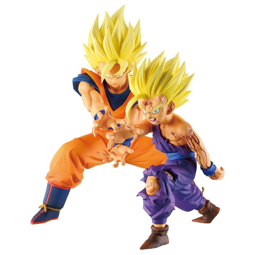 Figura Ichibansho Plus Father-Son Kamehameha Battle Of Gods ragon Ball 17cm