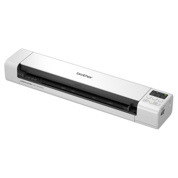 BROTHER DS-940DWe A4 Color Mobile Scanner 30ppm Duplex MicroSD card reader USB WIFI LED display Battery