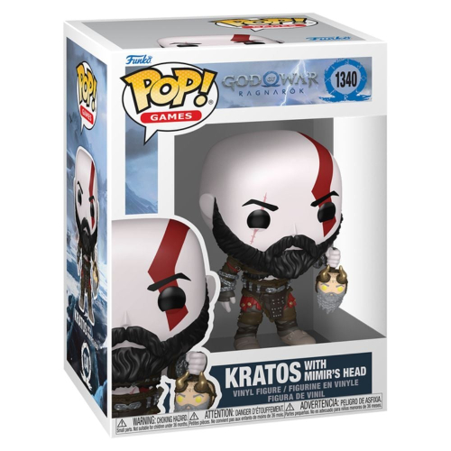 Figura POP God of War Kratos with Mimirs Head