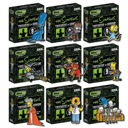 Pins Colecionáveis Erik:The Simpsons - Série 1 (Blind Bag)