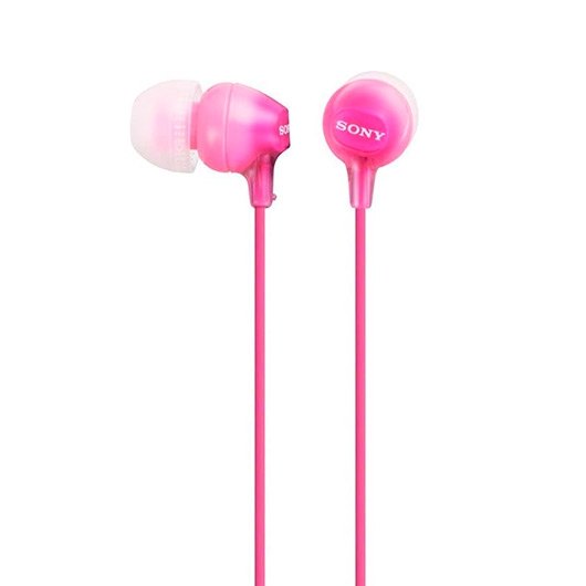 AURICULARES C/MICRO SONY MDR-EX15AP ROSA