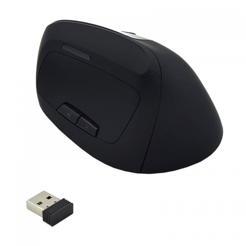 EWENT RATO WIRELESS ERGONOMICO 1600DPI BLACK