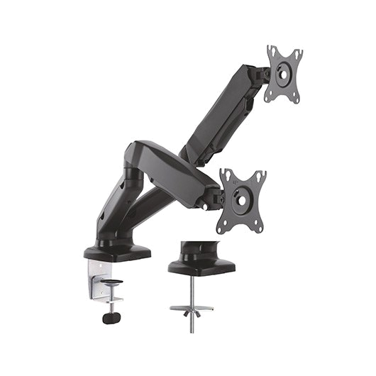 Suporte TV / MON AISENS - DT27TSR-045 13-27"DUAL BK
