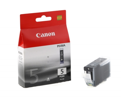 Tinteiro Original CANON PGI-5BK Preto