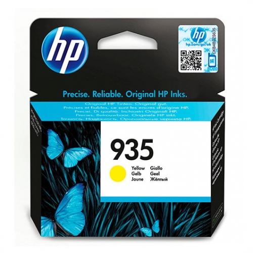 Tinteiro Original HP Nº 935 AMARELO C2P22AE