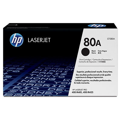 Toner Original HP Laserjet 80A Preto