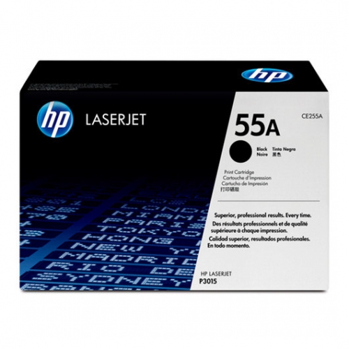 Toner Original HP Laserjet 55A CE255A Preto