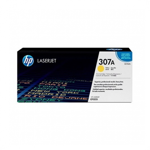 Toner Original HP Laserjet 307A Amarelo