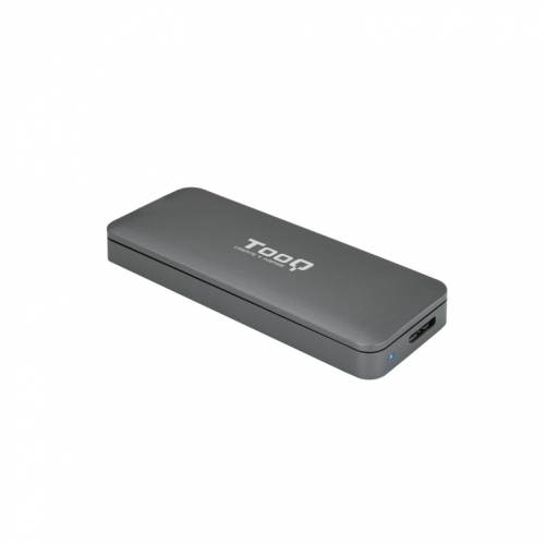 CAIXA DISCO EXTERNO SSD M.2 NGFF TOOQ USB-C LED