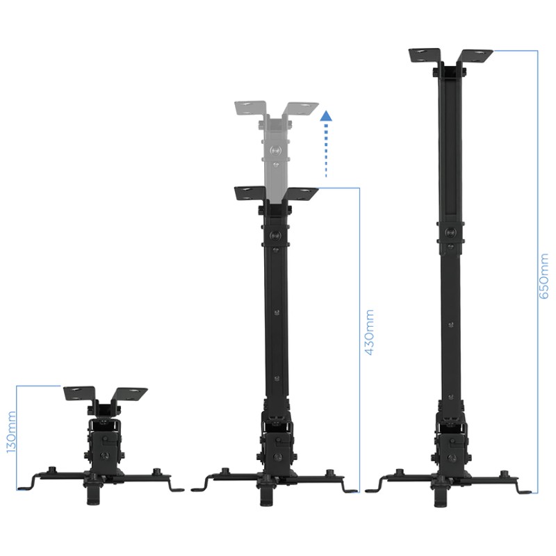 Tooq PJ2012T Suporte para projector Teto Preto