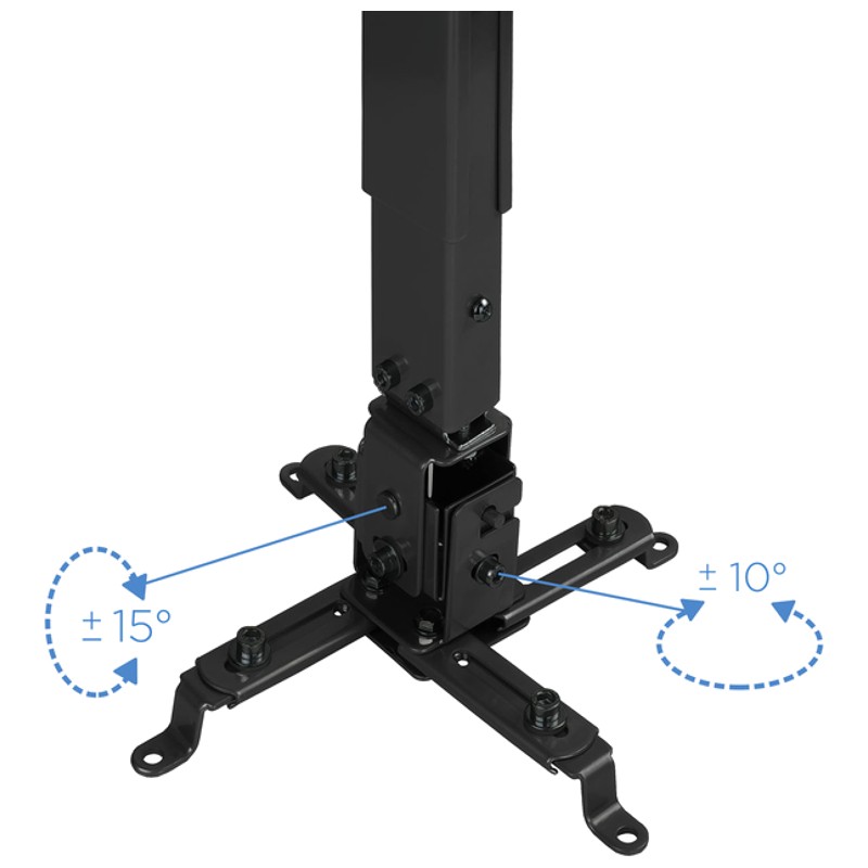 Tooq PJ2012T Suporte para projector Teto Preto