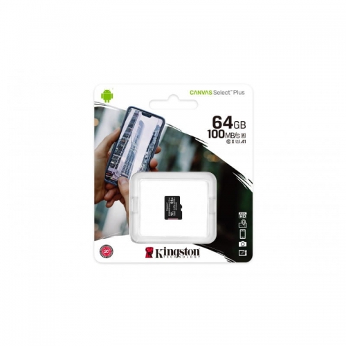 MEM MICRO SDXC 64GB KINGSTON CANVAS SELECT