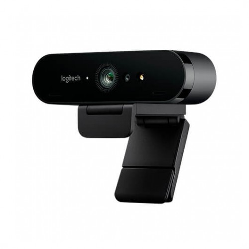 Logitech Brio Webcam 4K Ultra HD - HDR - Gravação 4K - Zoom Digital 5X - Preto
