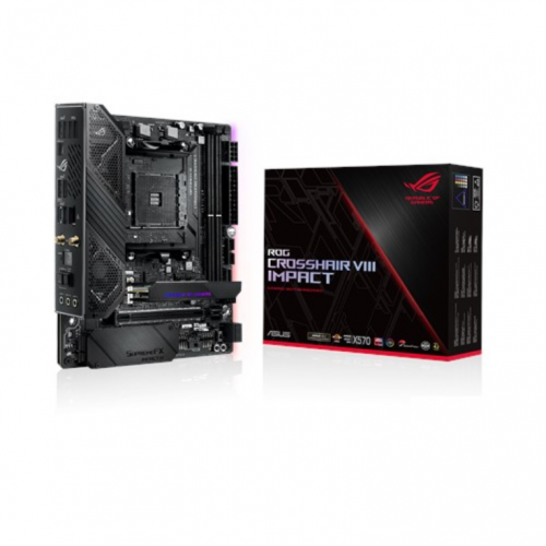 MOTHERBOARD ASUS ROG CROSSHAIR VIII IMPACT X570 AM4 ATX 2XDDR4