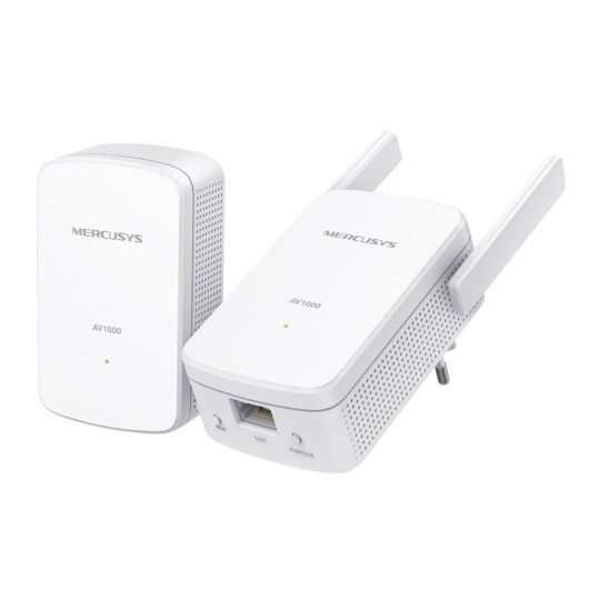 Kit Powerline WiFi Gigabit Mercusys MP510 AV1000 - 1000 Mbps - Alcance até 300 m - Gigabit Ethernet