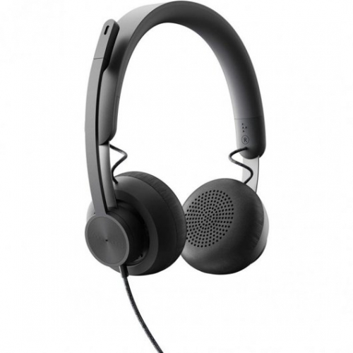AURICULARES MICRO LOGITECH ZONE WIRED Preto