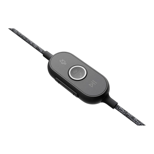 AURICULARES MICRO LOGITECH ZONE WIRED Preto
