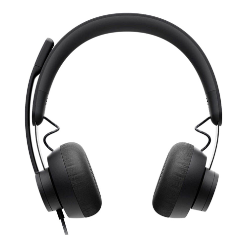 AUSCULTADORES LOGITECH - UC ZONE WIRED PRETO