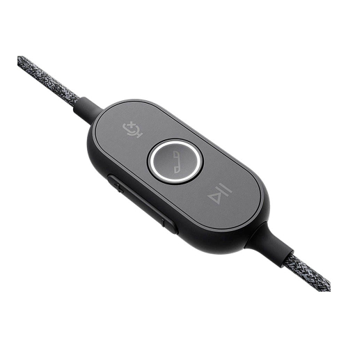 AUSCULTADORES LOGITECH - UC ZONE WIRED PRETO