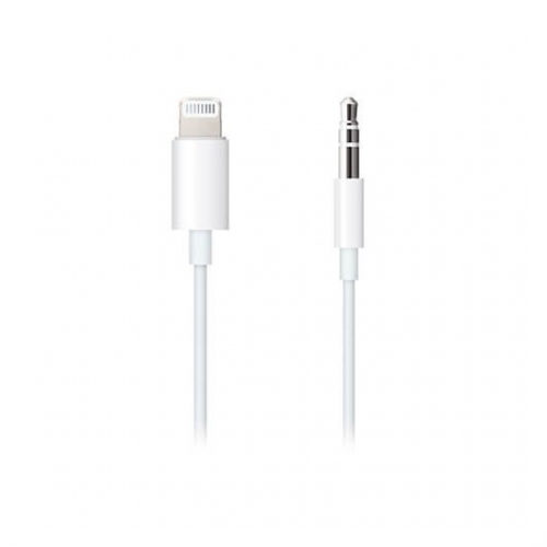CABO APPLE LIGHTNING A AUDIO 3.5MM BRANCO