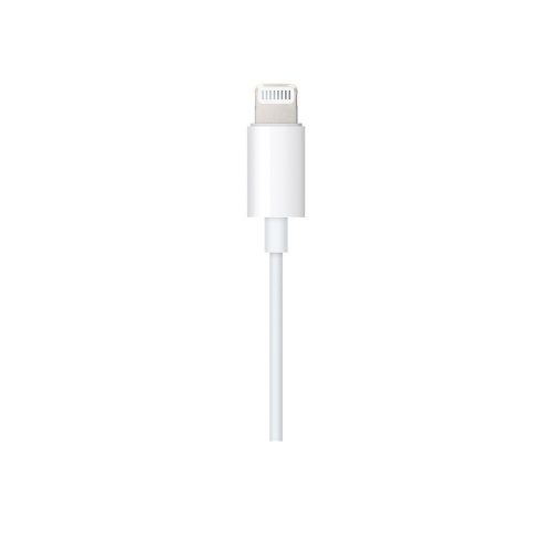 CABO APPLE LIGHTNING A AUDIO 3.5MM BRANCO