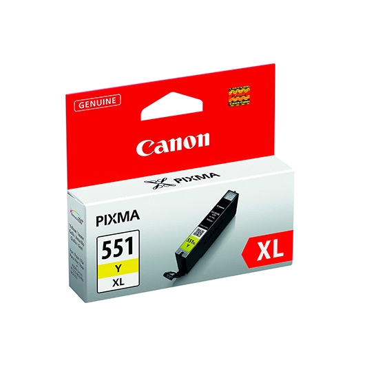 Tinteiro Original CANON CLI-551XL E AMARELO