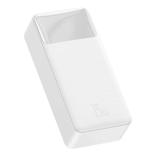 Baseus Powerbank Bipow 30000mah 15w Branco