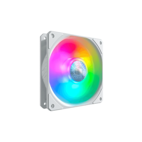 VENTILADOR 120X120 COOLERMASTER SICKLEFLOW120 ARGB WH X3