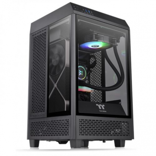 Caixa M-ITX THERMALTAKE TOWER 100 Preto