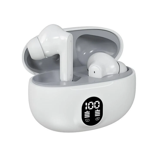 Auriculares Sem Fio Com Display LED