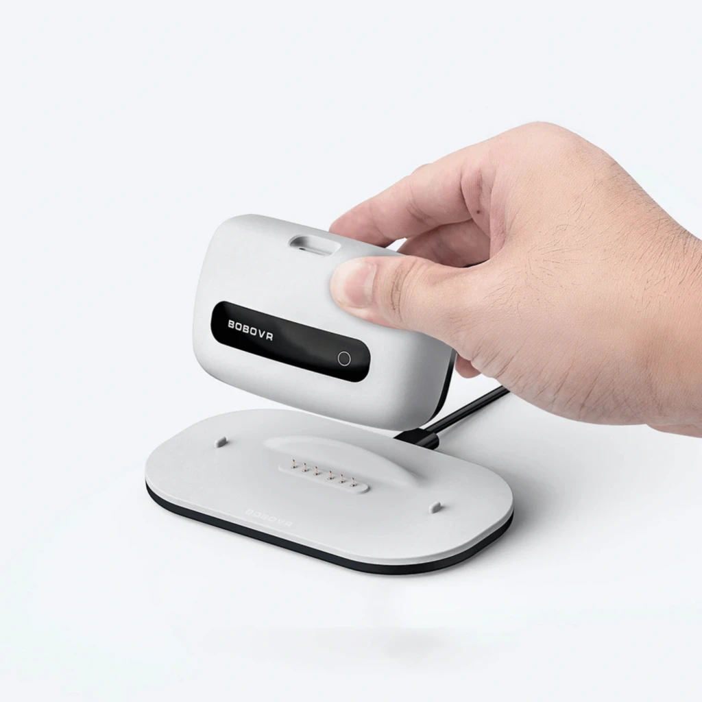 BoboVR M3 Pro+ Branco,cinta de cabeça com bateria de 6500 mAh e base de carregamento para Meta Quest 3 e 3S