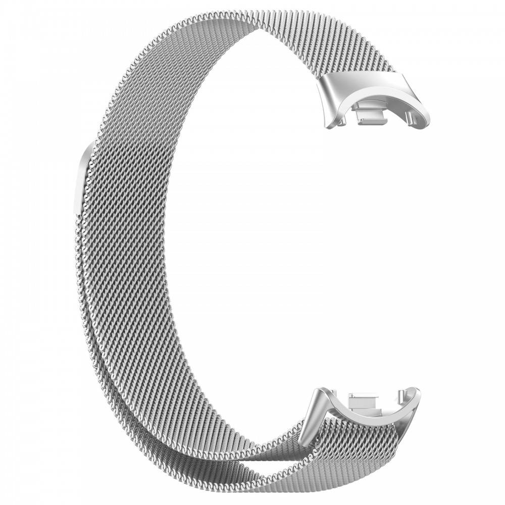 Bracelete Relogio Inmove Xiaomi Stainless Steel Milanese Xiaomi Band 8/9 Silver