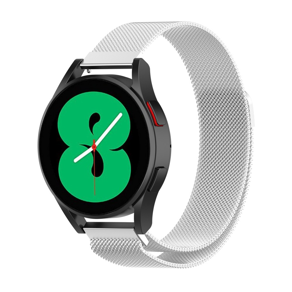 Bracelete Relogio Inmove Xiaomi Stainless Steel Milanese 18mm Silver