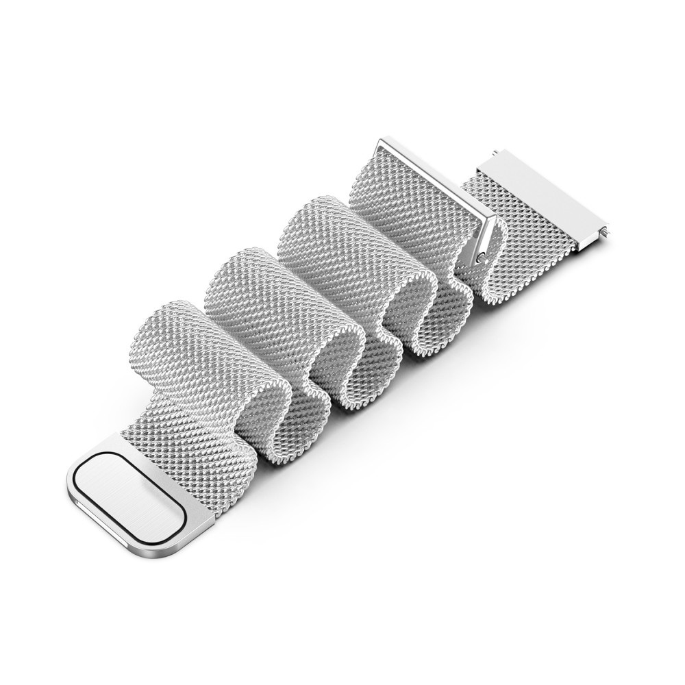 Bracelete Relogio Inmove Xiaomi Stainless Steel Milanese 18mm Silver