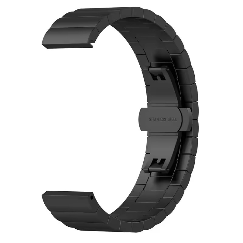 Bracelete Relogio Inmove Xiaomi Stainless Steel Smartwatch 22mm Black