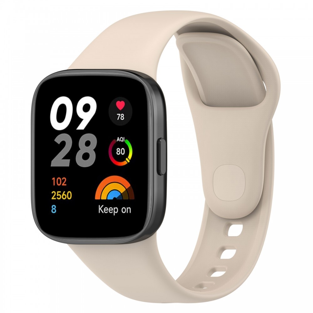 Bracelete Relogio Inmove Xiaomi Redmi Watch 3 Bege