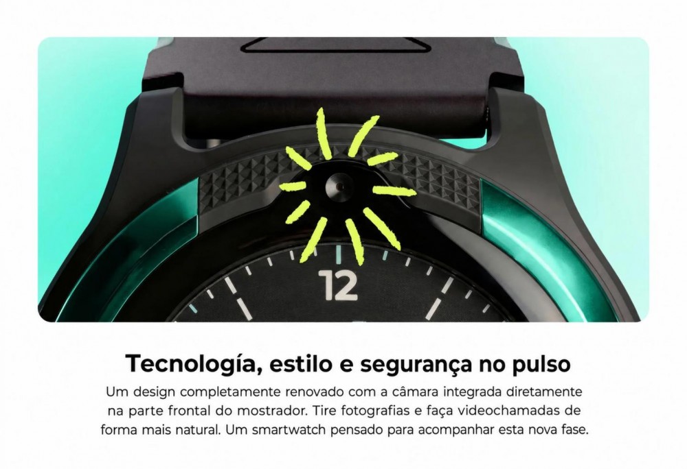 Relogio Savefamily Slim2 Black/Pixel Wave