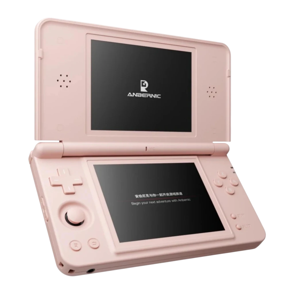 Consola portátil Anbernic RG DS Plus 1GB/16GB Rosa Dual