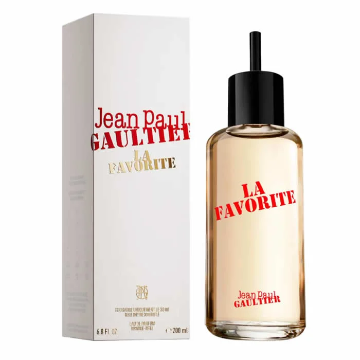 Jean Paul Gaultier La Favorite Eau De Parfum 200ml Recarga